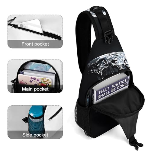 Bolso tipo bandolera sling para hombro y pecho miniatura 4