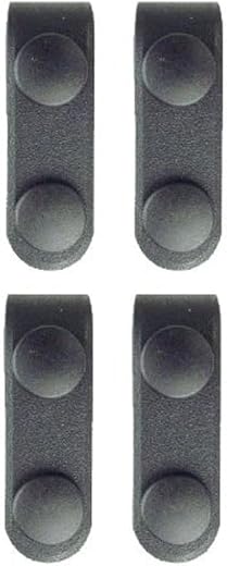 Uncle Mikes Molded Belt Keeper 4Pkg 2 1/4"