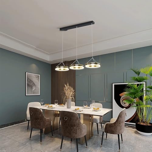 Îlot de cuisine base E27 suspension moderne pour table