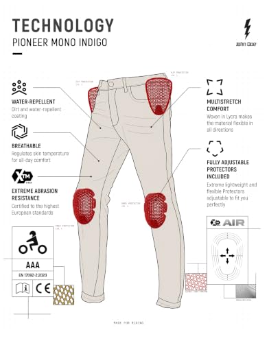 John Doe Pioneer Mono Motorcycle Jeans