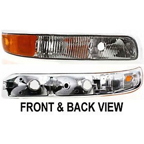 TLN Auto Parts CHEVY SILVERADO PICKUP 99-02 / CHEVY TAHOE 00-06 PARK LAMP RH Lens & Housing