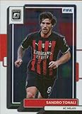 2022-23 Donruss FIFA Optic #4 Sandro Tonali AC Milan Soccer Card - GotBaseballCards