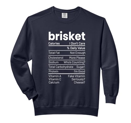 Brisket Nutrition Facts Meat Lover BBQ Nutrition Facts Comfort Colors Adult Sweatshirt
