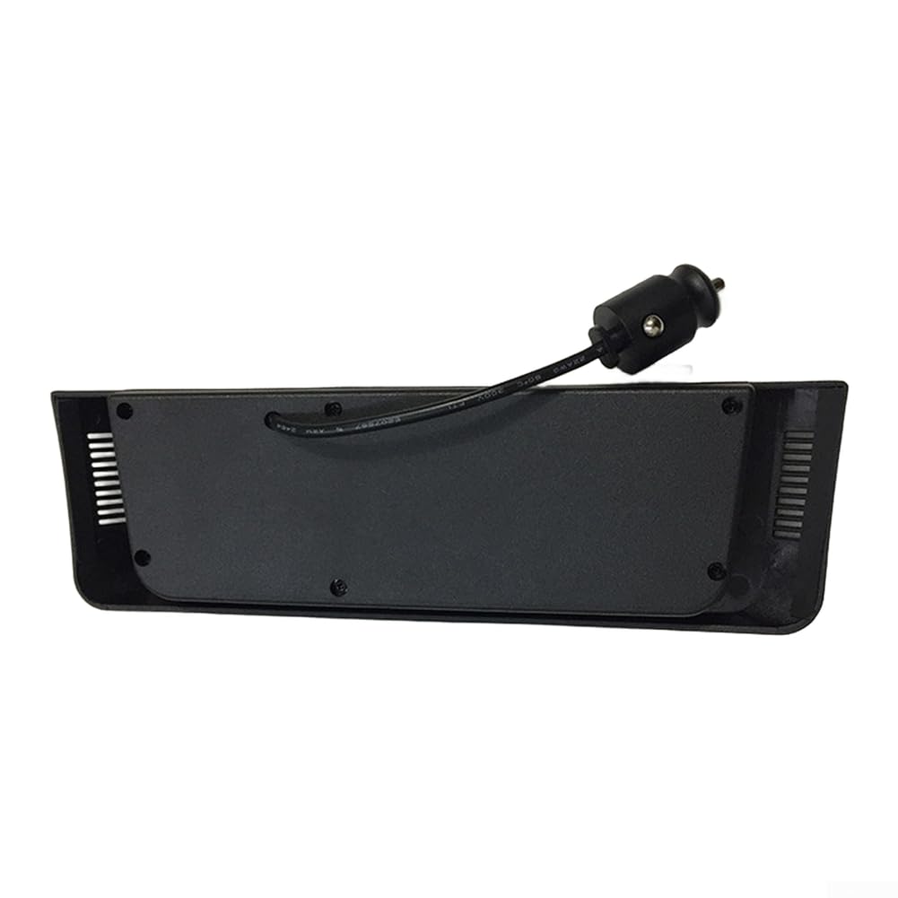 15W Caricabatterie Wireless Auto per A4 Q5 Rapido 15W Wireless | Ricarica rapida da 15 W, ventola integrata, protezione da surriscaldamento, compatibile per a4/Q5/per a5, design nero