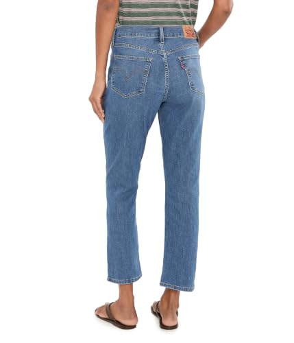 Levi's Women's Classic Straight Ankle Jeans, (New) Eternal Indigo Mid (Stretch), 30 - image 4