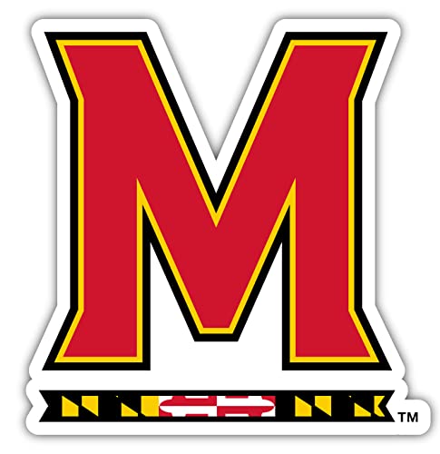 Maryland Terrapins 4 Inch Vinyl Decal Magnet Officially Licensed Collegiate Product