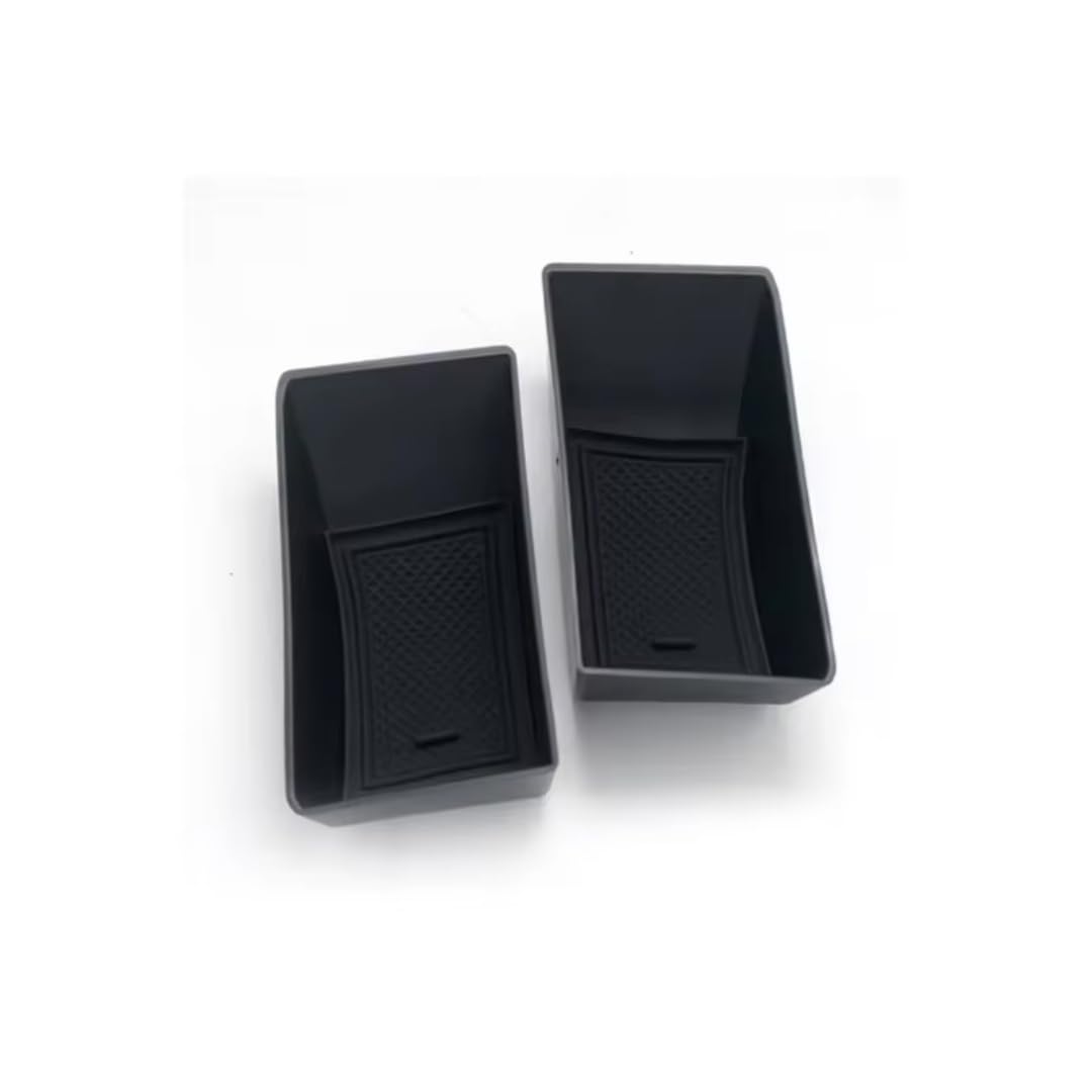 Zuphte Car organizer for BYD Atto 3 YUAN Plus 2022-2025, Storage Car Box Car Door Handle Storage Tray Accessories Plastic(front door 2pc)