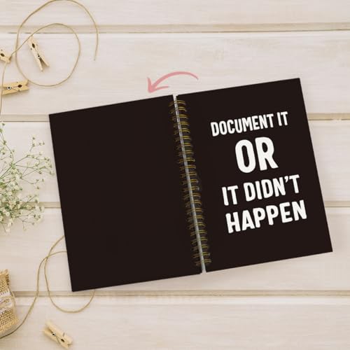 Carnet amusant pour le travail Document It bloc-notes spirale collègues - 4