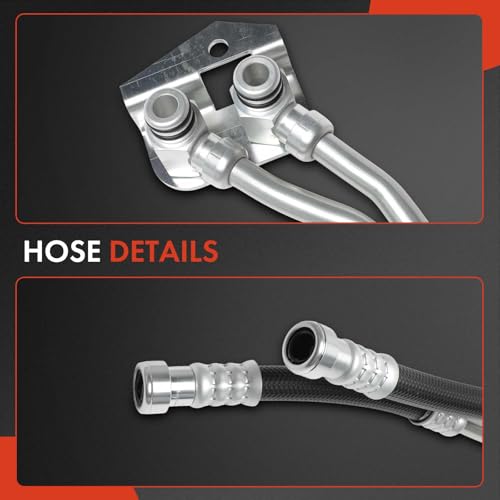 A-Premium Inlet & Outlet Transmission Oil Cooler Line Hose Assembly by A-Premium - Used condition - Image 6