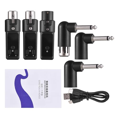 Système XLR sans fil 2,4 G émetteur récepteur micro à couplage automatique