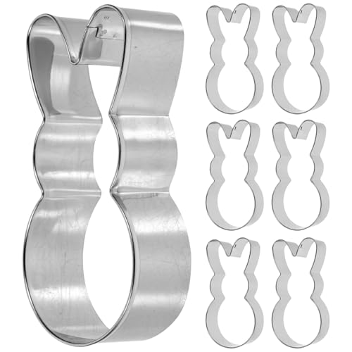 Veemoon 6 Stück Osterhasen Keks Ausstechformen aus Edelstahl...