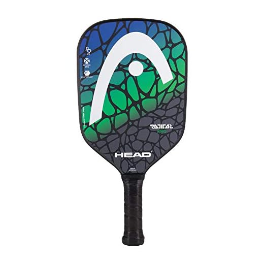 HEAD Fiberglass Pickleball Paddle - Radical Pro Textured Paddle w/ Honeycomb Polymer Core & Comfort Grip