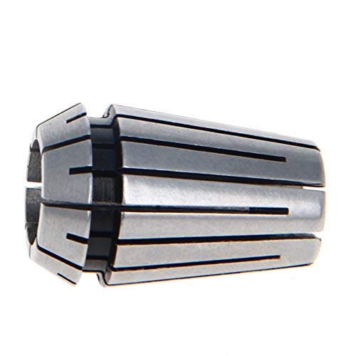 Utoolmart ER20 Mandrin de serrage 12 mm Gamme de préhension Ressort Collet haute précision en acier à ressort pour fraisage CNC Outil de travail Support de machine de gravure Cover