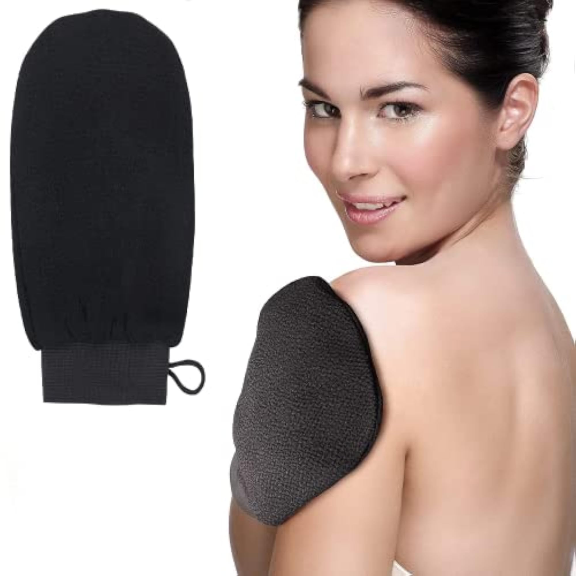 Exfoliating Body Scrubber Cleaner Gloves for Deep Scrubbing