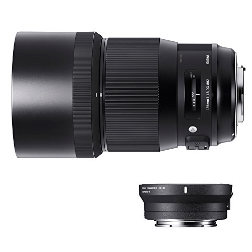 Sigma 240954_89E965 - Kit 135 F/1.8 Art EOS + MC-11, Color Negro