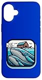 Installazione facile Divertente acquariofilo biologico marino e acquario balene blu Custodia per iPhone 16 Plus