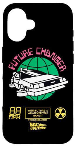 �o�b�N�E�g�D�E�U�E�t���[�`���[ Globe Future Changer Time Machine Retro �X�}�z�P�[�X iPhone 16 �p