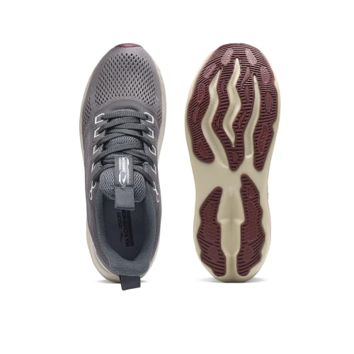 Image of ASIAN Aerofoam-01 Men's Running Shoes with Breathable Mesh Upper | Energy Return Sole, Lace-Up Fit & Lightweight Comfort