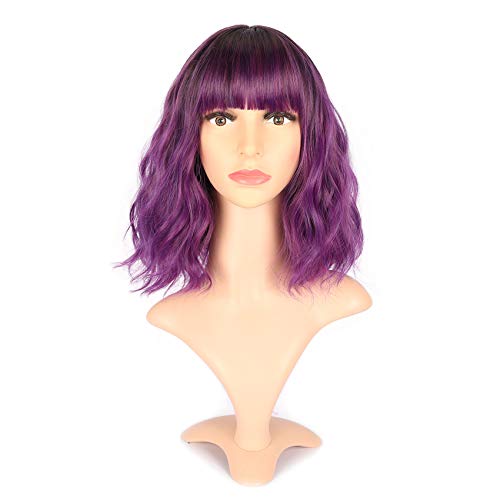 Perruque ondulée naturelle ombrée pour changer de coiffure sans abîmer vos cheveux