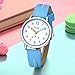 KDM Reloj Niño Niña Reloj Tiempo de Aprender Impermeable Relojes de Pulsera Analógico Deportivos de Cuarzo Azul Reloj Infantil Time Teacher Imagen de KDM Reloj Niño Niña Reloj Tiempo de Aprender Impermeable Relojes de Pulsera Analógico Deportivos de Cuarzo Azul Reloj Infantil Time Teacher