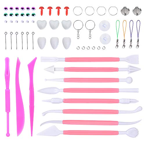 DaCool Modeling Clay 36 Colors Air Dry Ultra Light Soft Magic Molding Clay DIY Plasticine Craft Toy with Multiple Tools, Great Gift for Kids