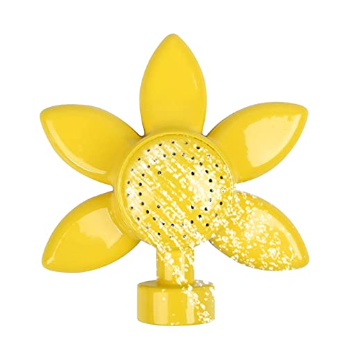 Niktule Arroseur pour Jardin - Arroseur Métallique Tournesol pour Enfants | Arroseur à Cercle carré à 360 degrés avec des arroseurs Tuyau d'écoulement d'eau Doux pour Une Pression d'eau