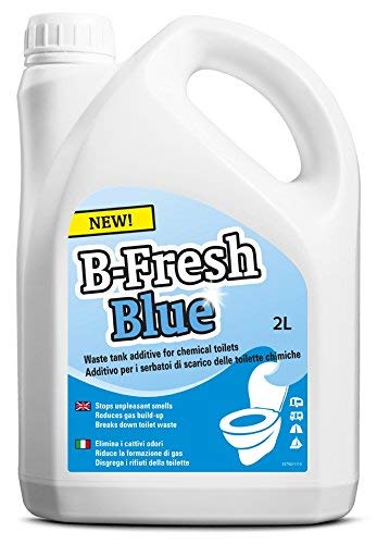 Toilettes de camping sans odeur grâce au Sanitärmittel B-Fresh Blue