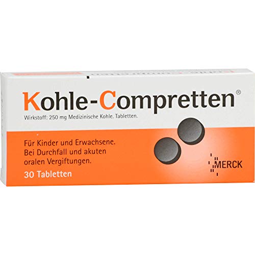 Durchfalltabletten TK.JP KOHLE Compretten 30 Stück