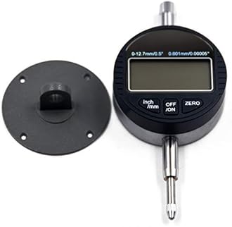 Digital Dial Indicator 0.001mm/0.00005 Dial Test Gauge Range 0-12.7mm Digital Probe Indicator Dial Test Indicators Electronic Indicator Gauge