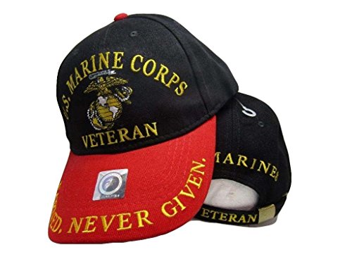 Infinity Superstore Marines Marine Corps Ega Earned Never Given Veteran Hat 407C #TOP26