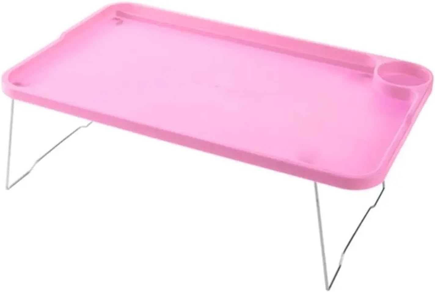 Foldable Bed Tray Table for Breakfast & Laptop - Multi-Functal Lap Desk with Adjustable Stand Perfect for Home & Office Use Portable & Easy to Store