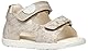 Geox Baby-Mädchen B MACCHIA Gir Sandal, Beige/Lt Gold, 22 EU