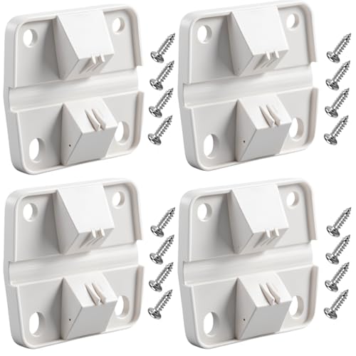 Cooler Hinges Replacement for Coleman Xtreme – Better Than Original, 4 Pack with Screws, Fix Loose Lids & Restore Tight Seal in Minutes