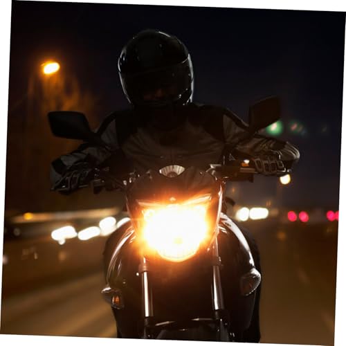 Faro delantero LED de moto con estilo innovador y plástico duradero 3