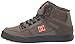 DC Men's Pure HIGH-TOP WC WNT Skate Shoe, Dusty Olive/Orange, 13