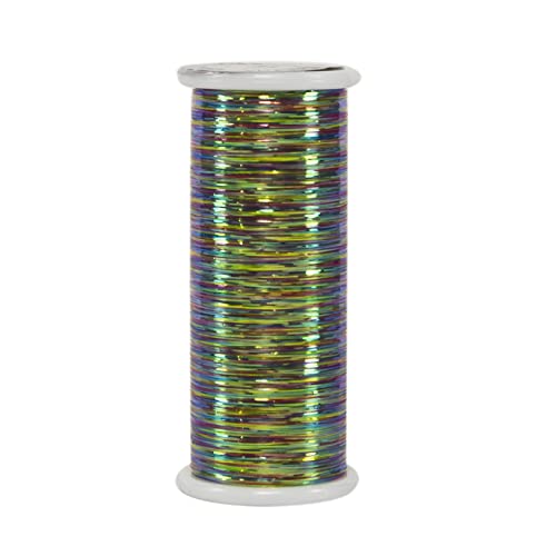 Image of Superior Threads - Shiny Metallic Sewing Thread for Embroidery, Quilting, and Decorative Stitching, Glitter #114 Rainbow (Variegated), 400 Yds.