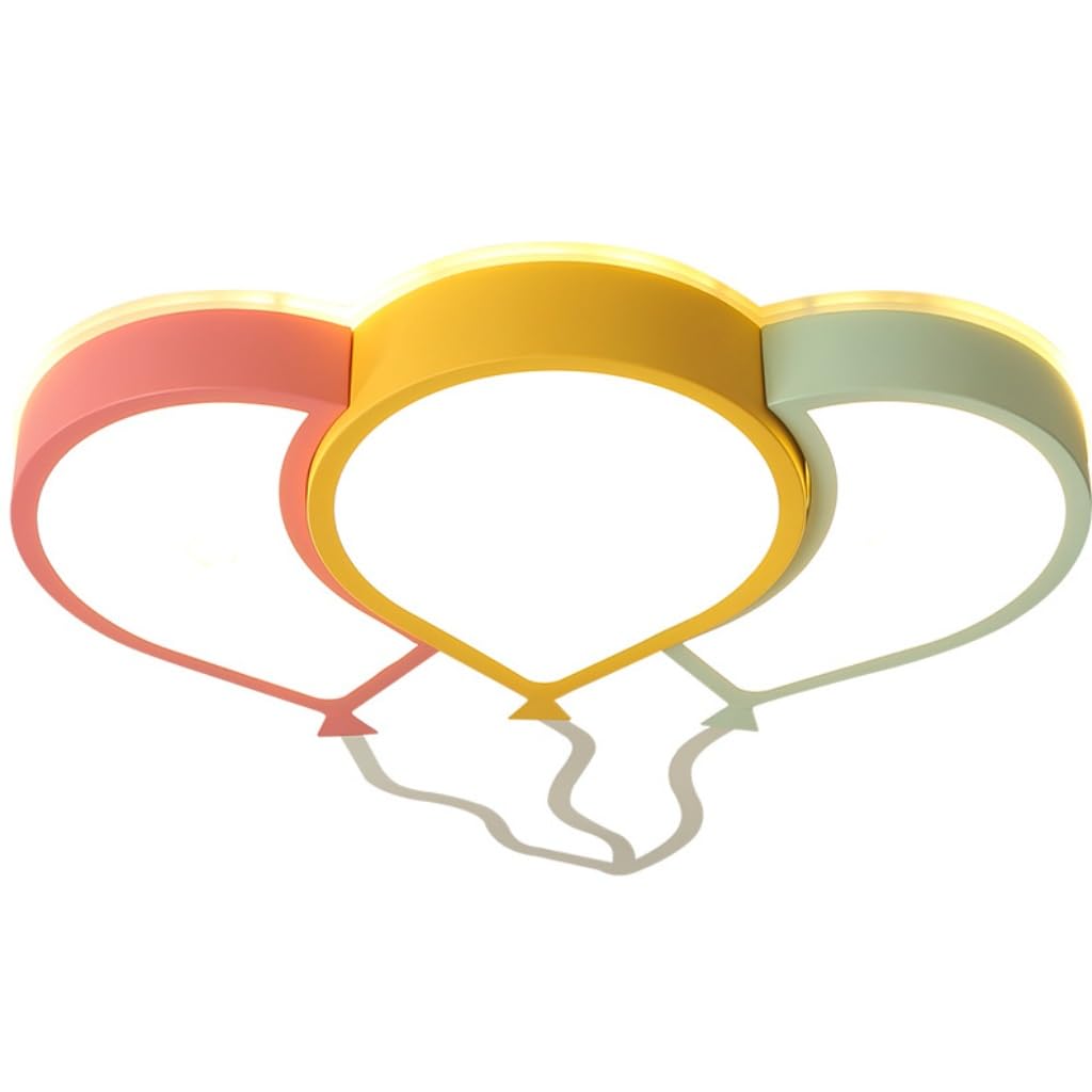 Lampara techo infantil Lámpara de globo Lampara LED habitacion techo 3000K-6000K Regulable con Control Remoto Luces Techo infantil Lamparas Dormitorio Estar Pasillo y Salón ( Tamaño : Type1:60*40cm )