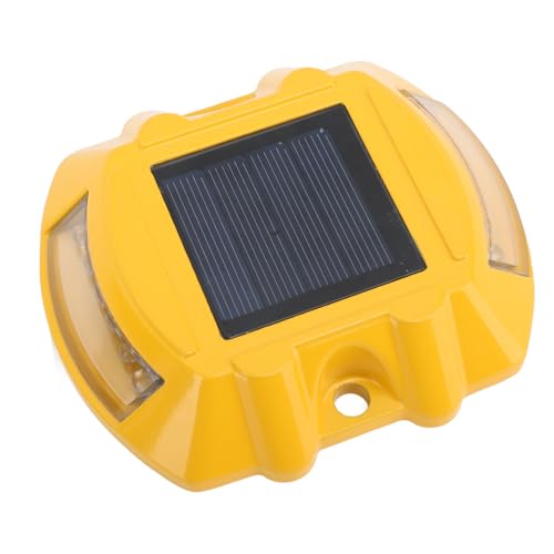 Solar-Einfahrtsbeleuchtung für den Außenbereich, Aluminiumlegierung, 12 LEDs, Solar-Terrassenleuchte, Wasserdichte Einfahrtsmarkierung, Stufenleuchte für Gehweg, Treppe, Garten,