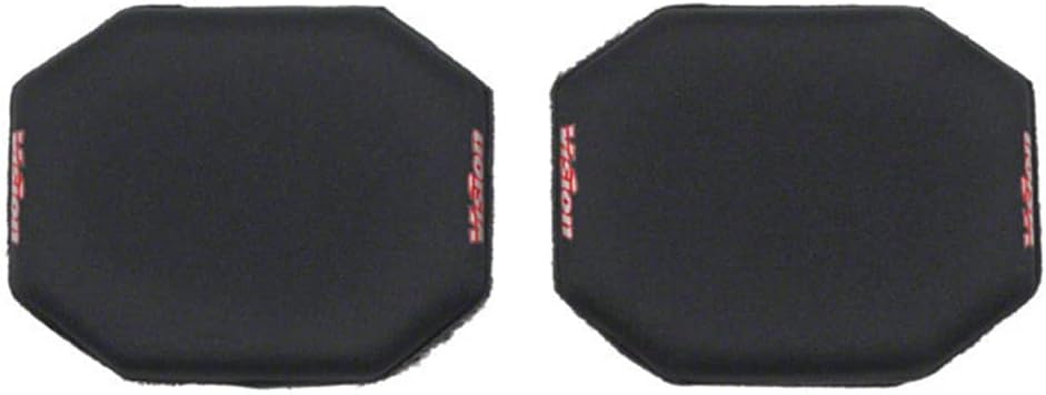 Vision Deluxe Thick Pads - Includes Velcro Black