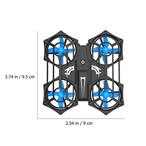 NUOBESTY Mini Drones para Crianças Rc Helicóptero de Controle Remoto Rc Pocket Quadcopter Zangão Bri
