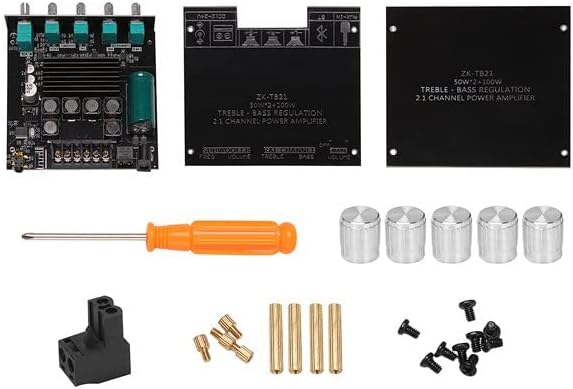 Hacbop ZK-TB21 TPA3116D2 5.0 Subwoofer Amplifier Board 50WX2+100W 2.1 Channel Power Audio Stereo Amplifier Board