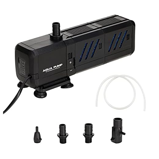 Zequech Vattenpump dränkbar pump vattenbesparande pump, ultra-tyst akvarium pump dammpump brunnspump, vattenpump dränkbar pump, Vattenpump för akvarier, damm, fontän, trädgård, Mini akvariump