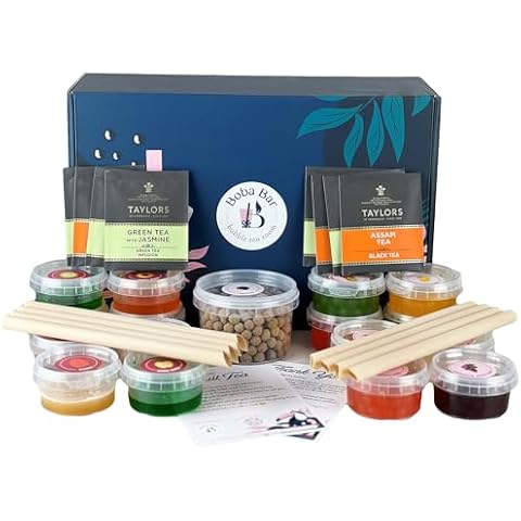 Fruit Fantasy Bubble Tea Kit with Toppings Cover