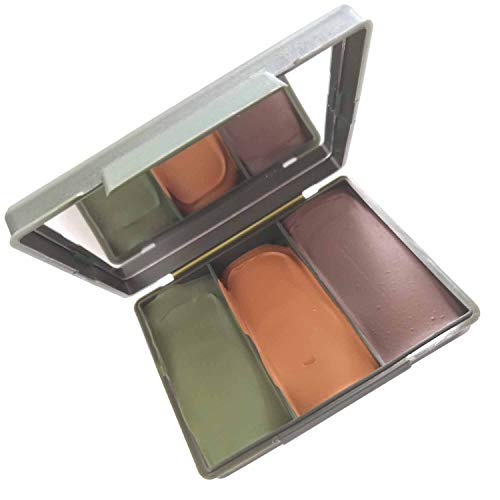 BCB International Tarnschminke Camouflage Creme 3-Farben Multi-Terrain NATO genehmigt Chameleon Tarnung Survival Militär Armee