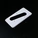 Wide Range Humbucker To Singl Coil Adapter Pickup Ring - Fits Tele Bridge Pickup,White