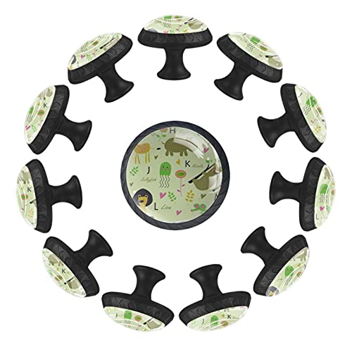 Boutons de tiroir ronds animaux du zoo pour éveiller l'imagination de votre enfant - 2