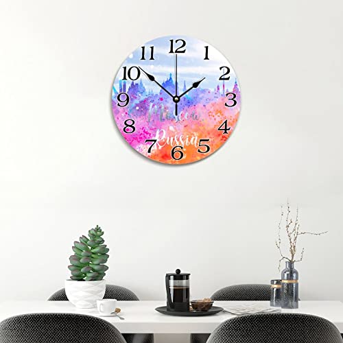 Horloge murale en bois idée cadeau idéale pour embellir une maison - 6