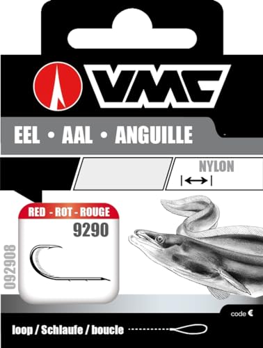 VMC Perfect Aal rot Haken Aalhaken , Hakengröße:4