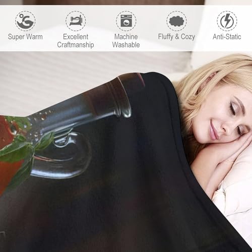 Manta de forro polar de 150x200 cm suave para sofa y cama 4