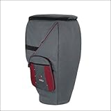 Fundas poliéster plastif Ortola 4075-082 - Funda conga, color gris y rojo